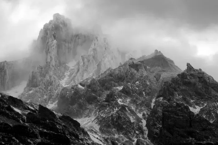 Framed Print : Chile, Southern Patagonia, Torres Del Paine National Park. Storm clouds clear to reveal a fresh sprinkling of snow on the Paine Grande Framed Print : Chile, Southern Patagonia, Torres Del Paine National Park. Storm clouds clear to reveal a fresh sprinkling of snow on the Paine Grande