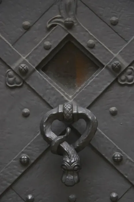 Framed Print : Czech Republic, Prague, Prague Castle. Detail of door on a building forming part of Prague Castle in the city Framed Print : Czech Republic, Prague, Prague Castle. Detail of door on a building forming part of Prague Castle in the city