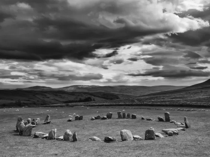 Framed Print : England, Cumbria, Swinside Stone Circle