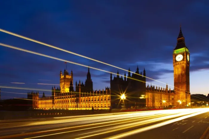 Framed Print : England, Greater London, City of Westminster. The iconic Big Ben also known as the Clock Tower, part of the House of Parliament building (also known as the Palace of Westminster), located in the City of