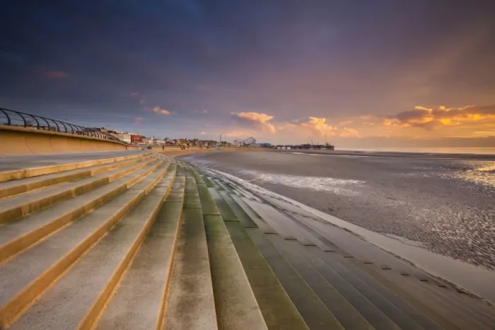 Framed Print : England, Lancashire, Blackpool