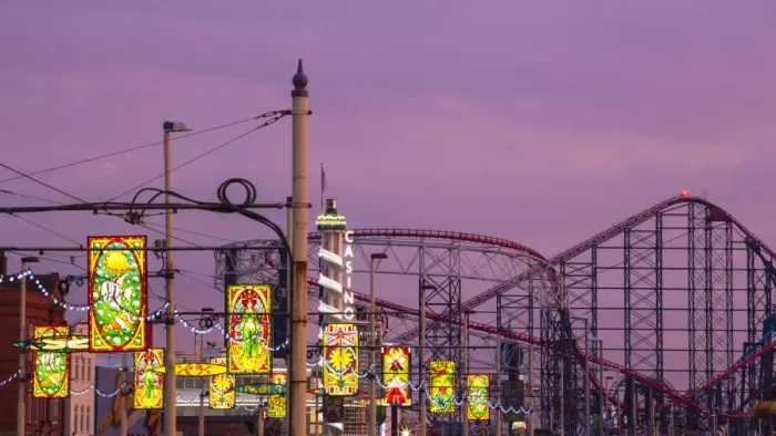 Framed Print : England, Lancashire, Blackpool Framed Print : England, Lancashire, Blackpool