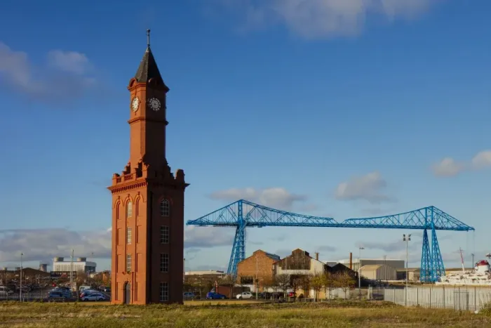 Framed Print : England, Middlesbrough, Middlesbrough Dock Clock Tower Framed Print : England, Middlesbrough, Middlesbrough Dock Clock Tower