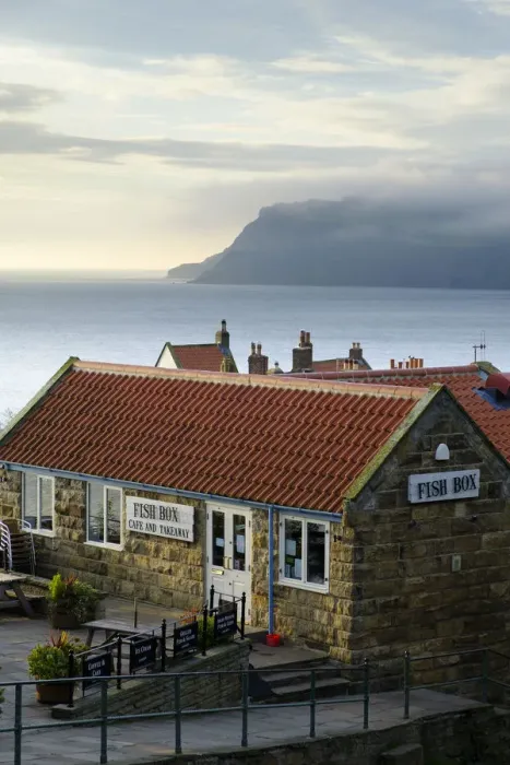 Framed Print : England, North Yorkshire, Robin Hoods Bay