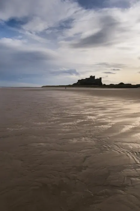 Framed Print : England, Northumberland, Bamburgh