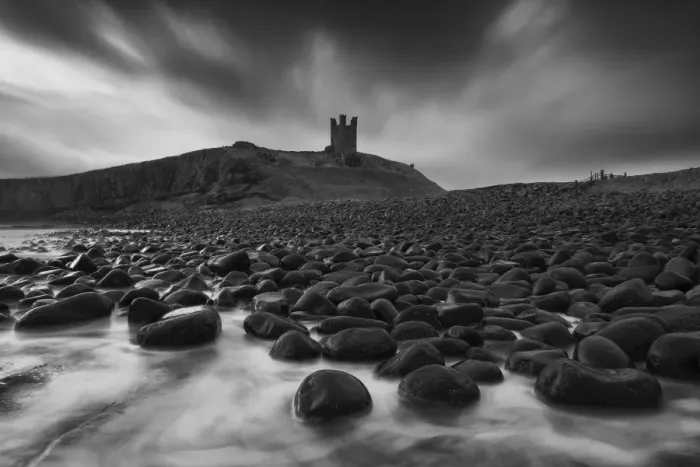 Framed Print : England, Northumberland, Dunstanburgh Castle