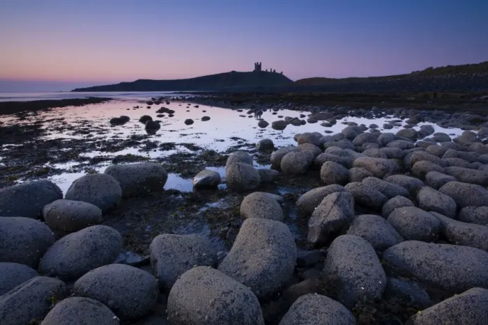 Framed Print : England, Northumberland, Embleton Bay