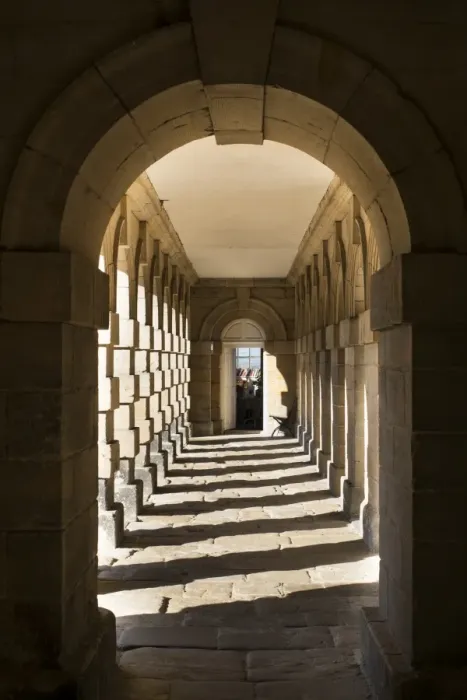Framed Print : England, Northumberland, Seaton Delaval Hall