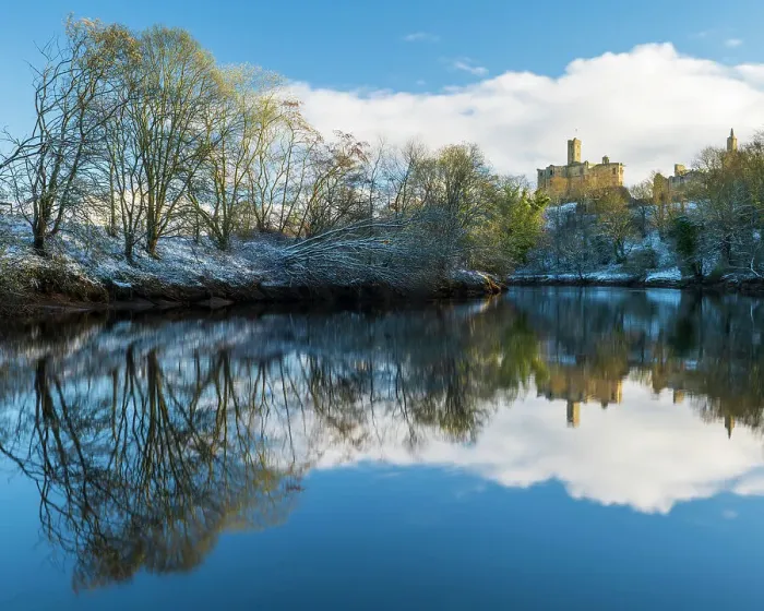 Framed Print : England, Northumberland, Warkworth