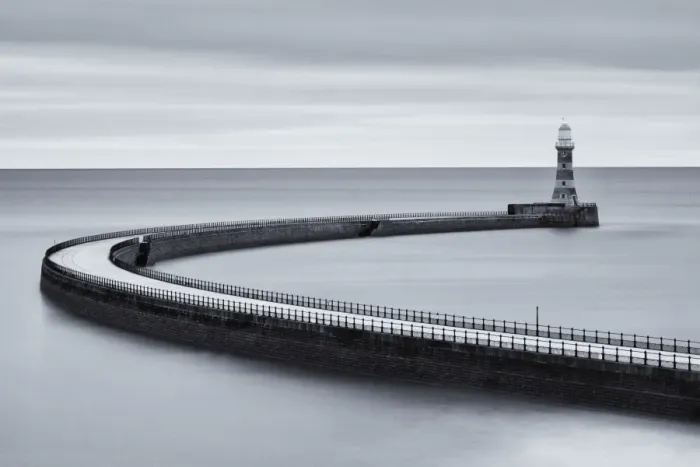 Framed Print : England, Tyne and Wear, Roker Pier