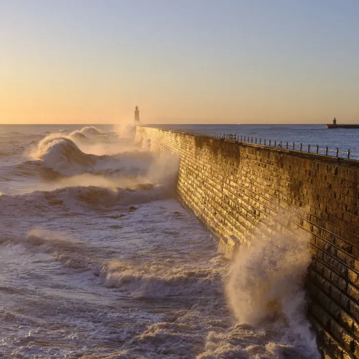 Framed Print : England, Tyne and Wear, Tynemouth