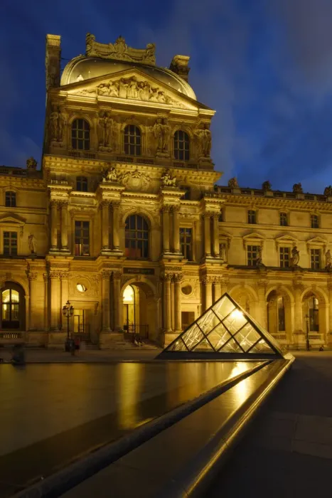 Framed Print : France, Paris, Louvre Museum Framed Print : France, Paris, Louvre Museum