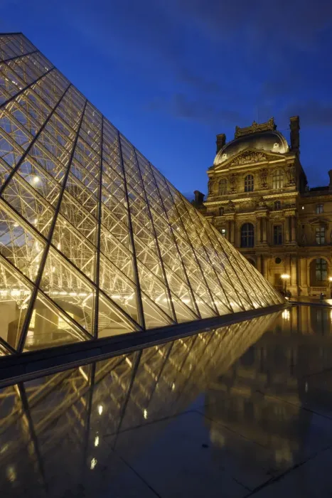 Framed Print : France, Paris, Louvre Museum