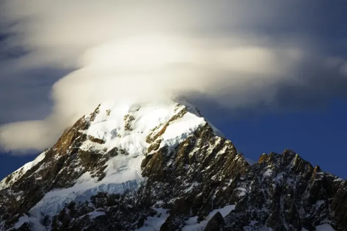 Framed Print : New Zealand, Canterbury, Mt Cook National Park