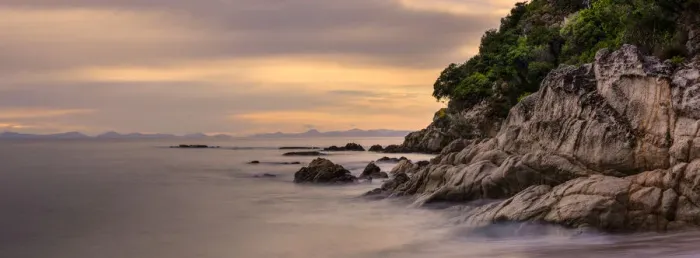 Framed Print : New Zealand, Nelson & Marlborough, Abel Tasman National Park