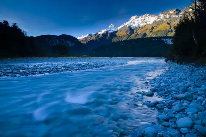 Framed Print : New Zealand, Otago, Mt Aspiring National Park. The Rockburn, a fast flowing river in the scenic Mt Aspiring Framed Print : New Zealand, Otago, Mt Aspiring National Park. The Rockburn, a fast flowing river in the scenic Mt Aspiring