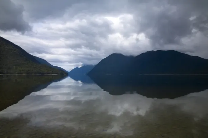 Framed Print : New Zealand, Southland, Fiordland National Park