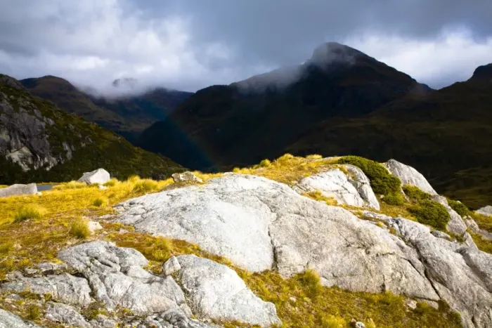 Framed Print : New Zealand, Southland, Fiordland National Park