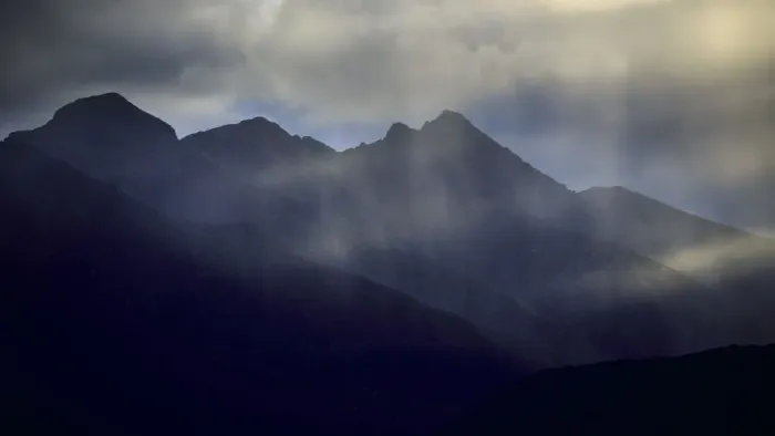 Framed Print : New Zealand, Southland, Lake Manapouri