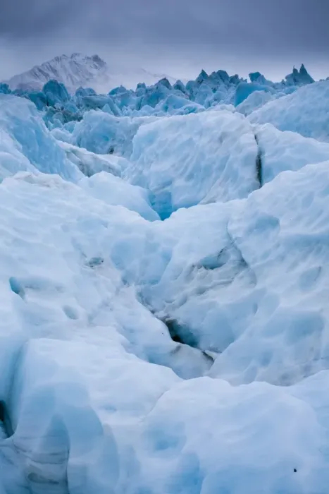 Framed Print : NEW ZEALAND, Westland, Westland National Park. The Fox Glacier, a popular tourist hotspot in the Westland