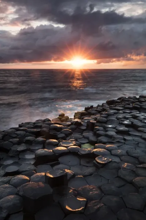 Framed Print : Northern Ireland, Country Antrim, Giants Causeway