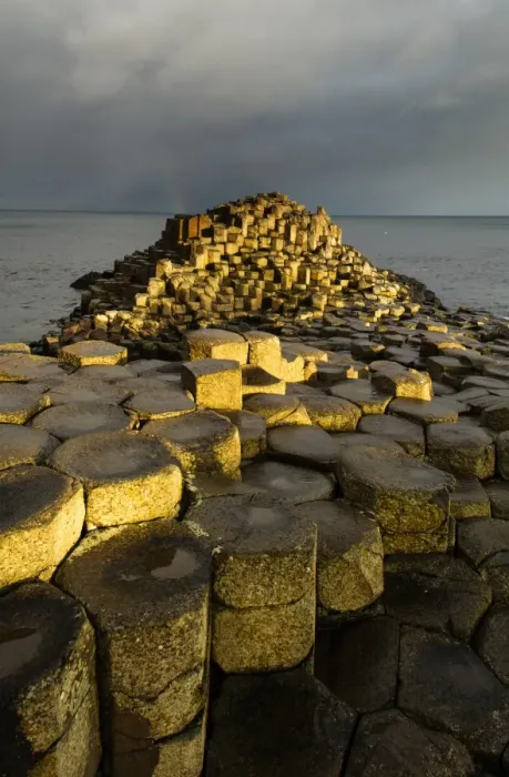 Framed Print : Northern Ireland, Country Antrim, Giants Causeway