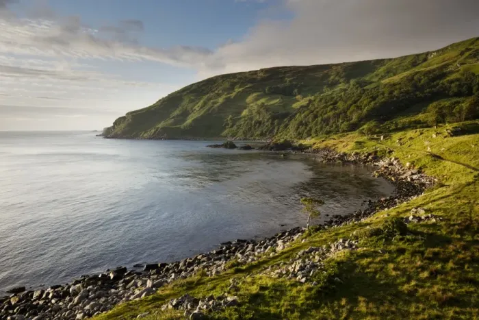 Framed Print : Northern Ireland, Country Antrim, Murlough Bay