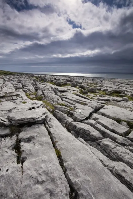 Framed Print : Republic of Ireland, County Clare, The Burren at Black Head