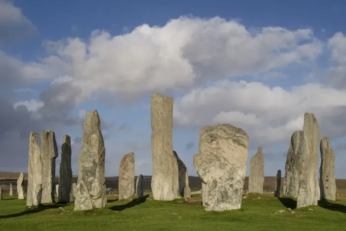 Framed Print : Scotland, The Isle of Lewis, Callanish Stone Circle