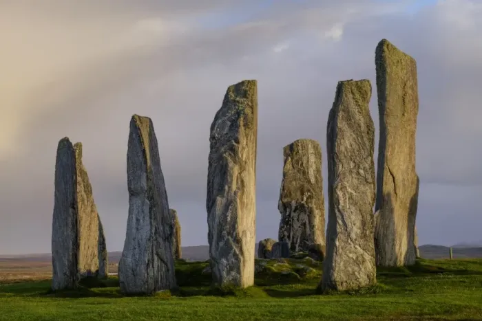 Framed Print : Scotland, The Isle of Lewis, Callanish Stone Circle