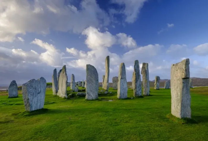 Framed Print : Scotland, The Isle of Lewis, Callanish Stone Circle