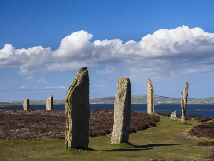 Framed Print : Scotland, Orkney Islands, The Ring of Brodgar