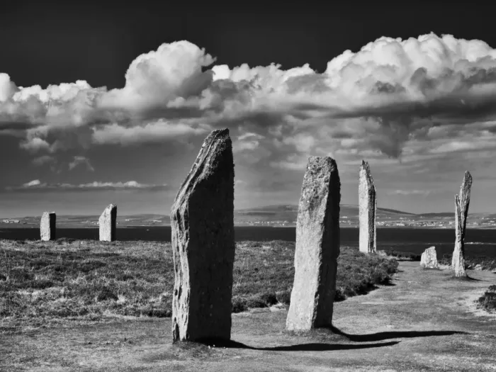Framed Print : Scotland, Orkney Islands, The Ring of Brodgar Framed Print : Scotland, Orkney Islands, The Ring of Brodgar