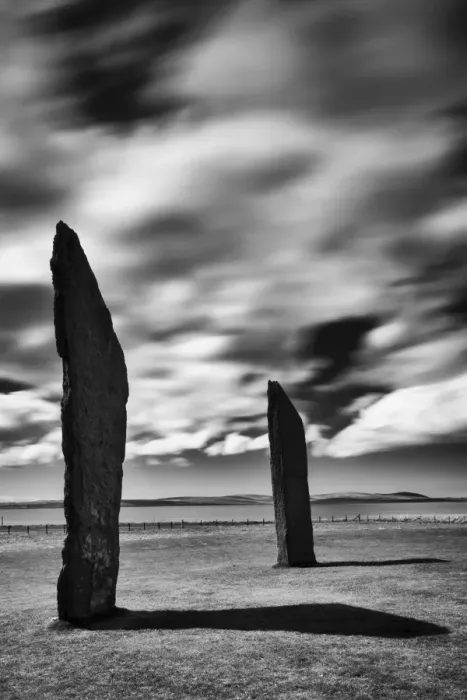 Framed Print : Scotland, Orkney Islands, Standing Stones of Stenness