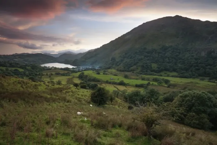 Framed Print : Wales, Gwynedd, Snowdonia National Park