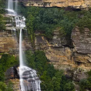 Australia Print: Blue Mountains National Park Landscape