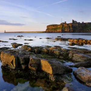 Just after dawn earlier today at King Edwards Bay in Tynemouth