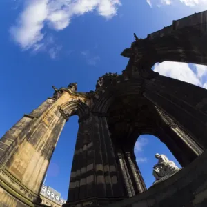 Scotland, Edinburgh, Princes Street Gradens