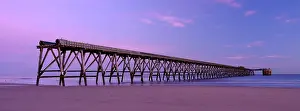 Coastline Prints: England, County Durham, Steetley Pier
