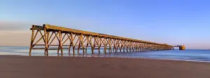 Coastline Prints: England, County Durham, Steetley Pier
