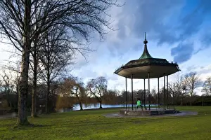 2012 Prints: England, London, Regents Park. The Bandstand in the grounds of The Regents Park