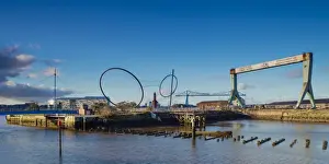 Quayside Prints: England, Middlesbrough, Middlehaven Quayside Regeneration