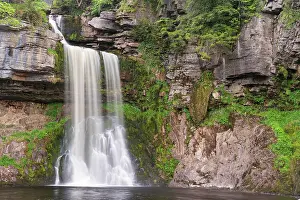 Cascade Prints: England, North Yorkshire, Yorkshire Dales National Park