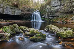 Cascade Prints: England, North Yorkshire, Yorkshire Dales National Park