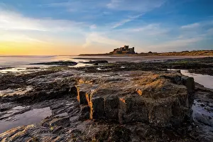 Protected Prints: England, Northumberland, Bamburgh