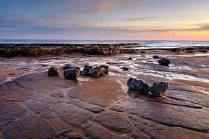 Heritage Coast Prints: England, Northumberland, Cocklawburn Beach