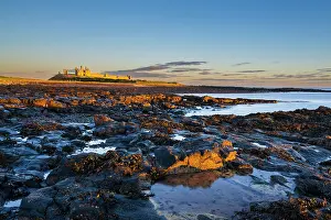 Protected Prints: England, Northumberland, Dunstanburgh Castle