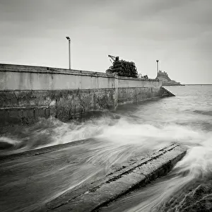 Water Prints: England, Northumberland, Lindisfarne / Holy Island