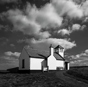 Black And White Prints: England, Northumberland, Seaton Sluice