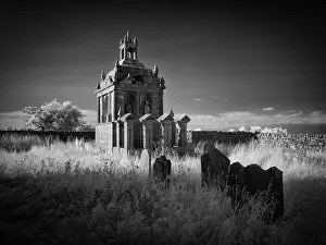 Church Prints: England, Northumberland, St Andrew's Church & the Hopper Mausoleum England